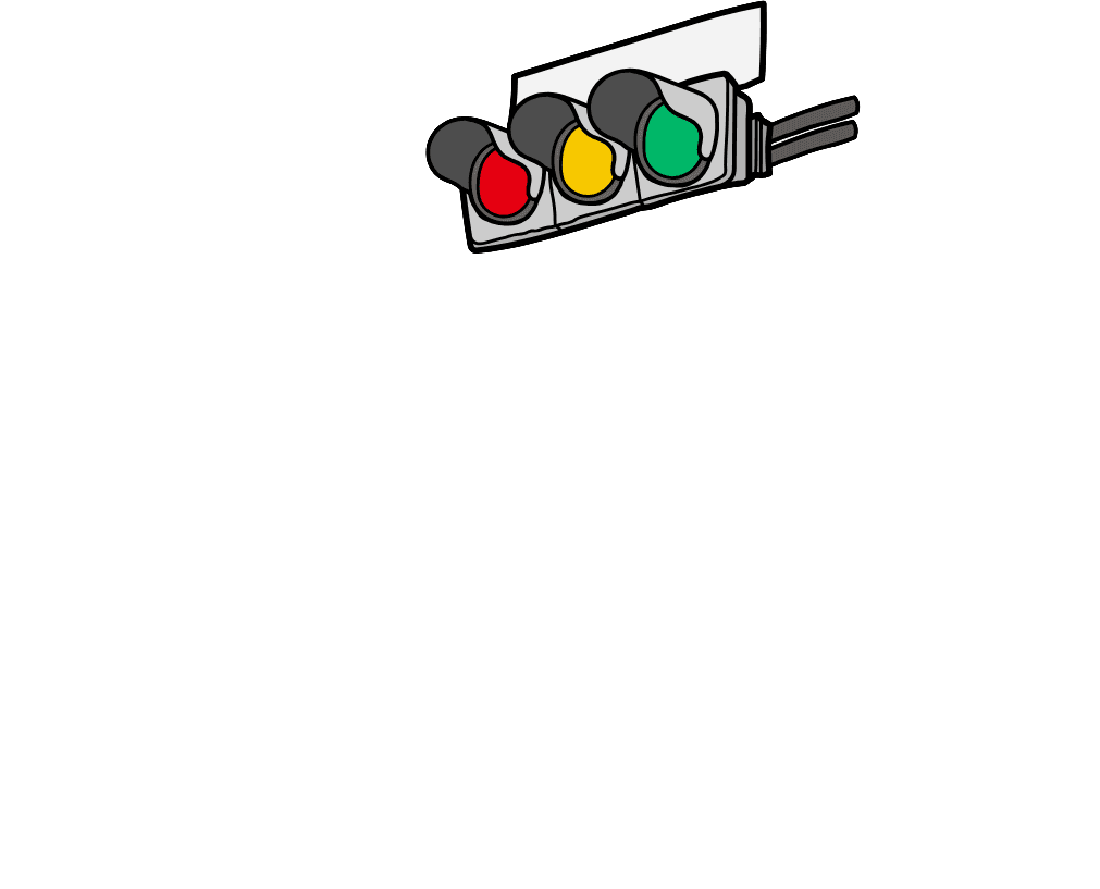 Traffic light illustration