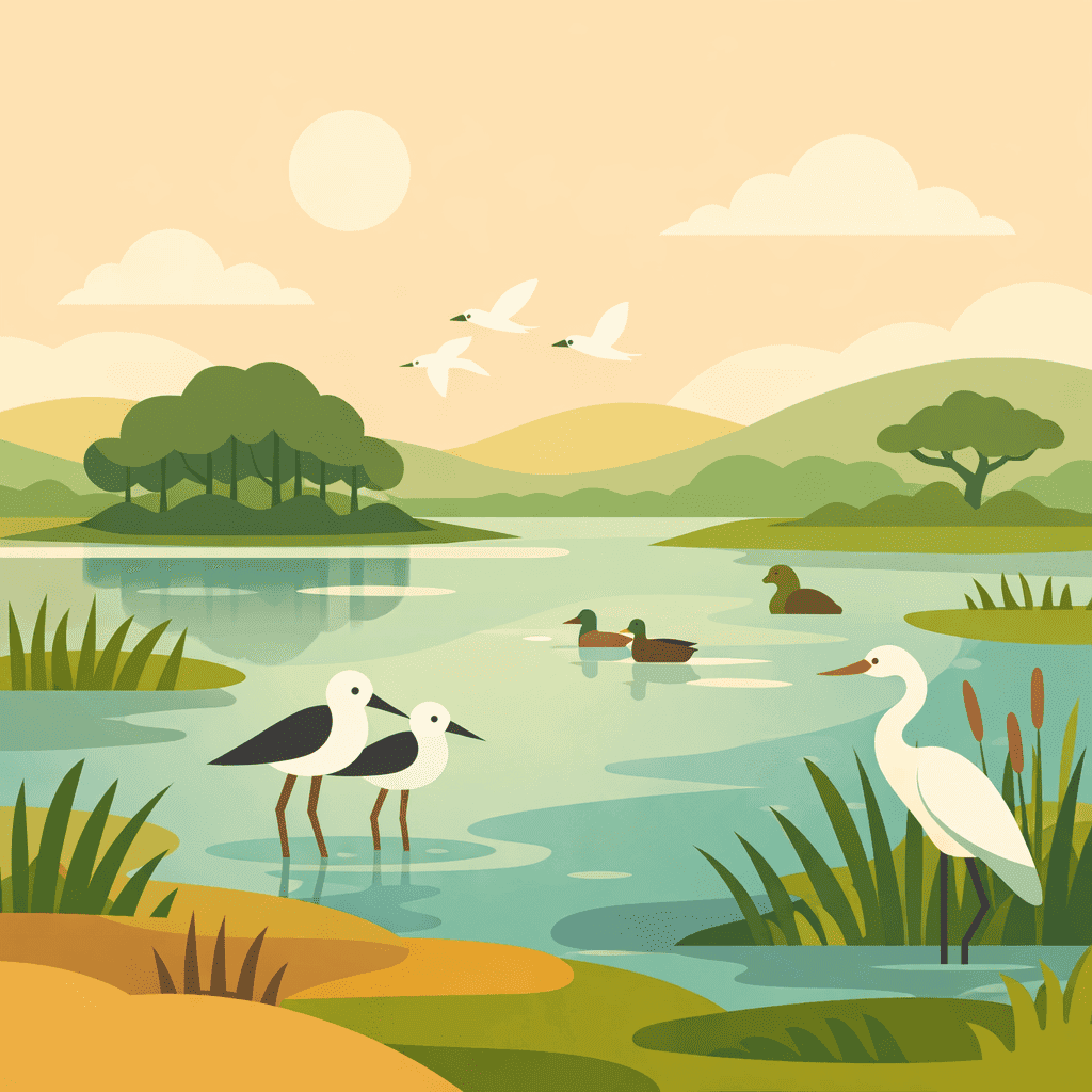 Haryana landmark - Sultanpur Bird Sanctuary